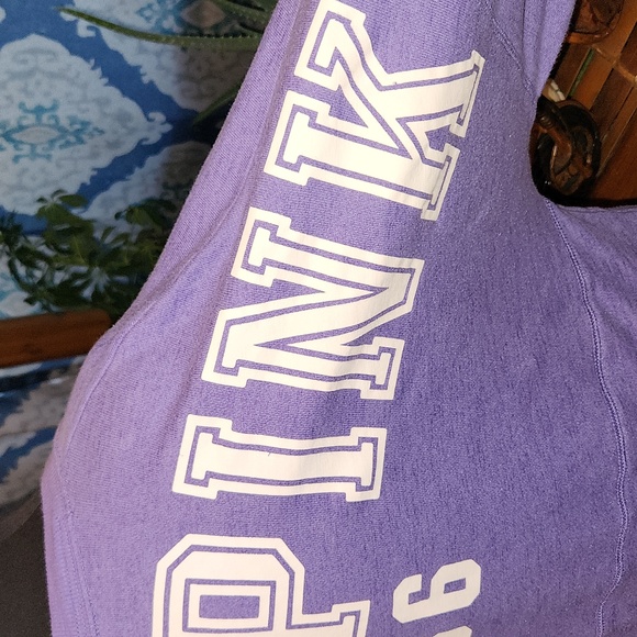 Victoria's Secret PINK Purple Top - Picture 6 of 9